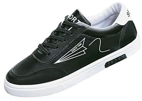 Stivali Estivi Scarpe Uomo estive Bianche Senza Lacci Scarpe Uomo Antinfortunistiche Scarpe da Ginnastica estive Uomo 2023 Sneakers Zeppa Interna 6-Nero 10.99