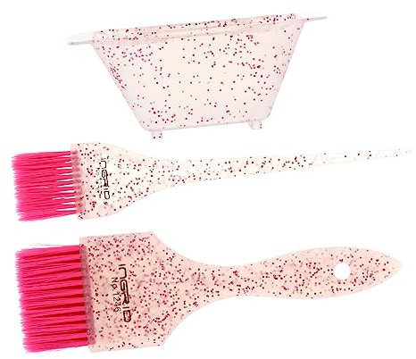 POPETPOP 1 Juego Para Teñir El Cabello Trajes De Hombre Tinte De Pelo Rosa Pelo Blanqueado Herramienta Tazón Para Mezclar Tintes Cepillo Para Resaltar El Cabello Manejar Colorear