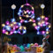 LOLStar Ostern Deko, Fenster Osterdekoration, 3er Pack Küken, Karotten-Truck Tulpe mehrfarbige Lichter mit Saugnapf, Timer-Funktion und langsames Überblenden, batteriebetriebene für die Osterhausdeko