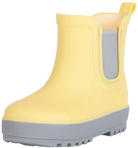 Playshoes Regenstiefel, Stivali in Gomma Unisex-Bambini, TPE Giallo, 20 EU