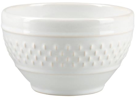 GENEVIEVE LETHU Cuenco de loza de 30 cl, grano de arroz, diámetro de 14 cm, altura 8 cm