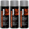 Deco Color 3 Stück ANTICORROSIVE PRIMER GRAU 400ml - Grundierung/Haftgrund für z.B. Alufelgen, KFZ, Holz, Beton uvm. (3 Dosen 400ml Grundierung Grau)