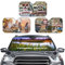 Parasol para Parabrisas de Coche con Texto fotográfico Personalizado, Visera Solar Personalizada con 1-4 Fotos, Visera Reflectante Plegable, Protector de Rayos UV para sedanes, SUV y Camiones