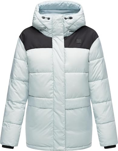 Ragwear Damen Winterjacke warme Steppjacke mit Kapuze Wikesh YOUMODO XS-6XL