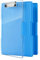 FRETONBA Klemmbrett a4 mit Aufbewahrungsfach, Blau Kunststoff-Klemmbrett, Leichtes Zwischenablage, Tragbares Schreib-Klemmbrett mit Fach, für Schule/Industrie/Büro(Blau)