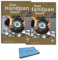 2 x Das Handpanbuch:(Doppelpack) mit Online-Videos - Band 1 - ISBN 9783868493504) + Soundman Reinigungstuch für Handpan (2er Pack)