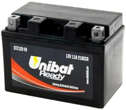 Batterie Unibat préchargée YTZ12S YTZ12 compatible avec YAMAHA T-MAX 530 560 KYMCO AK 550