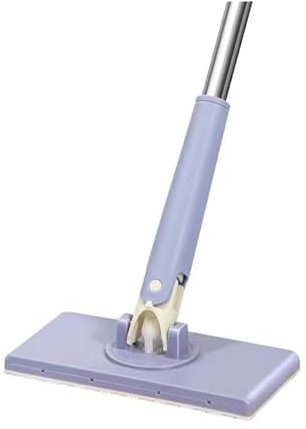 rongweiwang Balai de Nettoyage Multifonctionnel pour Salle de Bain, Fixation Ferme, Rotation à 360 °, Facile à Tourner à 360 degrés et Nettoyer Chaque, Violet, 71 cm