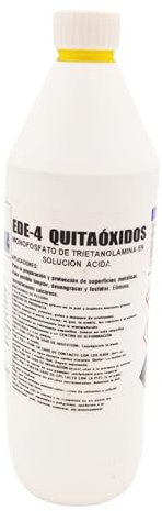 Bricoloco Dérouille Métal pour Nettoyer, Dégraisser et Phosphater Élimine les incrustations calcaires Ne génère pas de taches sur le métal oxydé