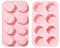 UR URLIFEHALL Lot de 2 moules en silicone en forme de rose pour gâteau, chocolat, biscuits, bonbons, savon, cocktail
