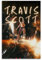 Qiamenu Poster di Travis Scott Rapper Music Live Vintage Cover Music Music Poster per stanza, decorazione artistica da parete per camera da letto, 30 x 45 cm