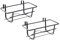 NOBILE LOVELYCARE 2 Balconiere in metallo 60cm colore Nero Fioriere da balcone in metallo verniciato supporto fiori e vasi da balcone balconiera da ringhiera balconetta in ferro
