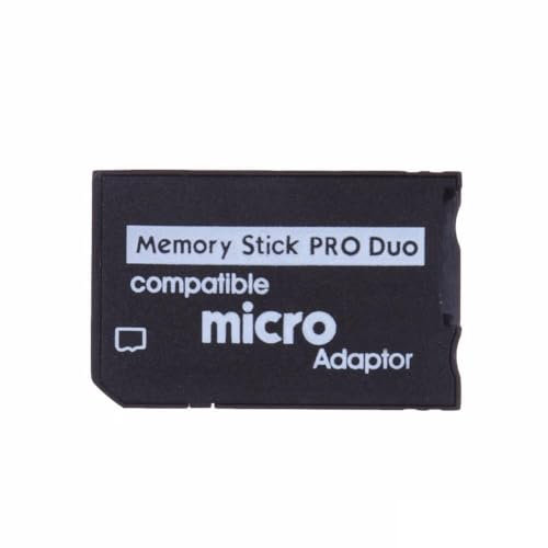 Adaptateur Micro SD vers Memory Stick Pro Duo – Carte Micro SD vers MS Pro Duo pour PSP, Appareil Photo Sony, Handycam – Jusqu’à 64 Go – Straße Tech®
