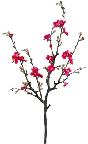 Kirschblütenzweig/AST 75x30cm Beauty GA, Kirschblüten Zweig Deko Äste, Kunstblumen wie echt, künstliche Blumen Kirschblüte Seidenblumen Kunstpflanze Zweige, Home Deko Dekoration Tischdeko