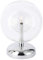 Brilliant Mystique Tischleuchte, 1-flammig, G4, 1 x 20 W / 300 lm, 2800 K, Metall/Glas, chrom/transparent G19348 / 15