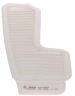 Bosch S0158 Car Air Replacement Filter | Separates Particles from the Air Intake - Moisture-resistant plus High Tensile Strength