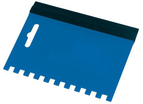 90mm X 10mm X 130mm Combination Notched Spreader Tool - Adhesive, Grouting