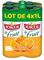 Joker Jus d'orange sans pulpe - Le lot de 4 bouteilles de 1L