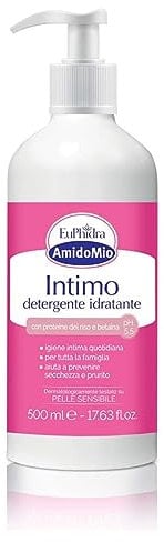 EUPHIDRA Unterwäsche Waschmittel Feuchtigkeitscreme Hygiene intim täglich Prävention Trockenheit und Irritation 500 ML
