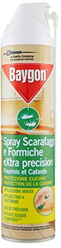 Baygon Spray Extra Precision Protection Cuisine – 2 x 400 ml