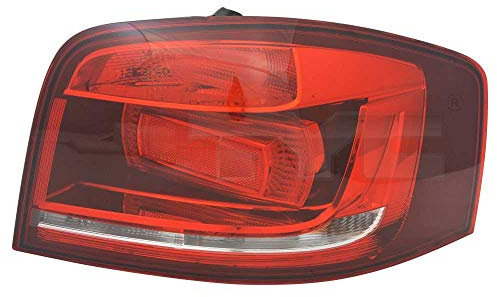Heckleuchte Rückleuchte Rücklicht links für Modell A3 (8P1/8PA) Baujahr: 06/2010-08/2012 Kunststoff ohne Lampenträger