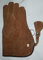 Altawash Falkner-Handschuh, klein, Wildleder, doppellagig, 30,5 cm, Kupferbraun