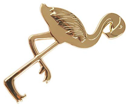 Tubayia Décapsuleur en métal en forme de flamant rose - Cadeau pour les invités de mariage ou de fête.