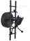LZGS Go Swing Bands Humanoid Wandleuchte kreativ Cartoon Wandlampen Innen Industrie Wand Lampe Lampe max für 60 W E27 Basis für Schlafzimmer Kinderzimmer Flur Restaurant Treppe (Schwarz)