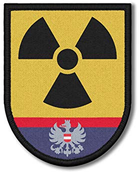 Copytec Patch Strahlenspürer Österreich Polizei Abzeichen Atom9x7cm #31363