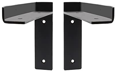 Natural Goods Berlin 2X Regalwinkel ZEHLENDORF Regalhalter Metall Wandmontage flexibel Regalträger Wandregal Schweberegal Küche Büro Wohnzimmer Bücherregal schwerlast Regalstütze