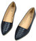 ERLINGO Women's Ballet Flats Woven Slip-on Ballet Pumps Work Office Comfort Pointed Toe Flats Shoes Non Slip Low Heel Casual Dolly Shoes Comfortable Walking Ballerina Shoes Black