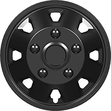 AUTO-STYLE Satz Radzierblenden Itah 14-Zoll Schwarz (Sphäre)