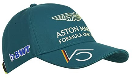 F1 Aston Martin Cognizant Team Sebastian Vettel Driver Cap Kinder Größe Grün Offizielles Merchandise