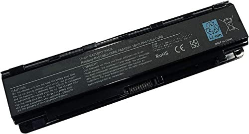 Backupower PA5109U-1BRS Replacement Battery Compatible With TOSHIBA Series Satellite Pro C70 Satellite Pro C70-A Satellite C75 Satellite C75D Satellite C75DT Satellite C75T