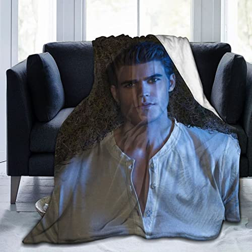 Kuschelige Plüsch-Decke Stefan Thow Salvatore Flanelldecke, Bettwäsche, warmes Fleece, weiche Decke für Sofa, Couch, Wohnzimmer, Büro, Auto, Camp, Stranddecken, 127 x 102 cm