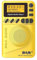 Class Portable Pocket MP3 SD Card DAB Radio With LCD Screen P9 - Yellow