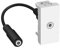 Schneider Electric - Prise jack 3.5mm femelle-preconnectorisee 1 module blanc polaire mécanisme 22x45mm sans support ni plaque ALTIRA