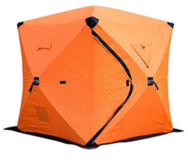 KANBUN 3-4 Personen verwenden Winter Angeln EIS Plus Baumwolle Outdoor dick warm ultragroß Camping Dressing Baden Toilette Zelt (Farbe: B)