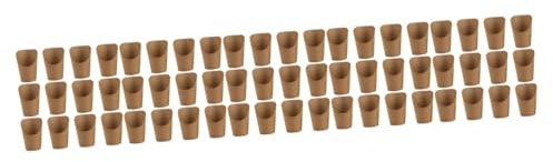 HOMSFOU 250 Stück Pommes-Frites-Verpackungseimer Chip-Shop-Papier Einweg-Wickelbecher Pommes-Frites-Becher Chips-Halter Popcorn-Becher Einweg-Snack-Halter Verdickte Snack-Schüssel