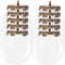 Lurrose Silberne Accessoires 10 Sets Glaskugel-Anhänger Glaskugel Flasche Weihnachtsbaumdekoration Schneekugel Schneekugel-Anhänger Für Die Schmuckherstellung Klare Glaskugel-Ergebnisse