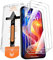 QUESPLE [3 Stück] Panzerglas Schutzfolie für iPhone 15, [Auto-Installation] Anti-Kratzen, Ultra-klar, Anti-Bläschen Gehärtetem Glas Displayschutzfolie für iPhone 15