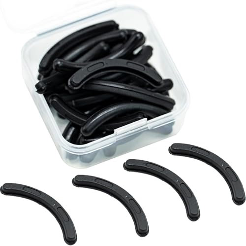 20 Stück Wimpernzange, Ersatz-Pads, Wimpernzange, Silikon-Gummi-Nachfüllpad für Wimpernzange