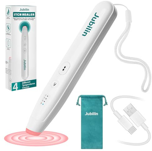 Jubilin Insektenstichheiler Hitzestift,Mückenstich Hitzestift,Insektenstich Stift Elektrisch,Mückenstich Stift,Ohne Chemische Stoffe Mückenstift,Stichheiler Nach Insektenstichen