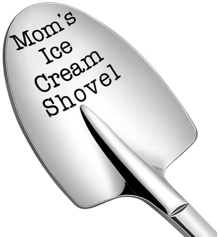 Funny Gifts for Christmas Birthday Anniversary Valentines Unique Ice Cream Shovel Spoon Stocking Stuffers Gifts on Valentine's Day Wedding Anniversary (Mom's)
