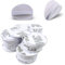 50 PCS Double Sided Sticky Pads, Sticky Pads, 3m Sticky Pads, Round Mounting Pads Super-Sticky Adhesive Foam Pads White Adhesive Tapes Waterproof Foam for Easy Fixing And Storage Box (1 X 25mm)
