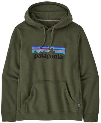 Patagonia M's P-6 Logo Uprisal Hoody Pullover, Verde Pino Torrey, XL Uomo