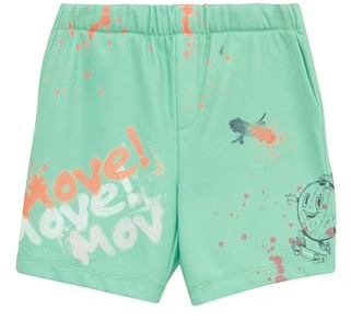 s.Oliver Loose-Fit-Bermuda aus Sweat mit All-Over-Print