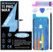 bokman Battery Replacement for iPhone 11 Pro Max, High Capacity 6000mAh Lithium Polymer Battery with All Tool Kits