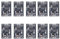10Pcs Black 4S NiMH Battery Charging Board Wear Proof Lightweight NiCd Battery Charging Module for Rechargeable Batteries PCB Material 230mA Charging Current