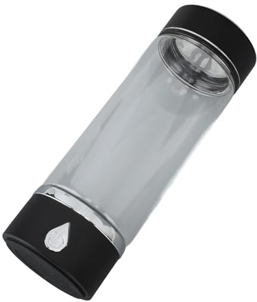 Generic Hydrogen Rich Water Generator, Hydrogen Water Bottle High Efficiency for Home (Black)